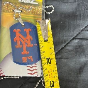 Forever Collectibles Blue and Orange New York Mets Dog Tag Necklace